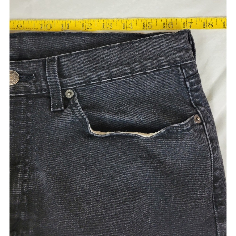 Levis 514 Straight Fit Jeans Mens 34x31 Faded Black Denim Pants 00514-0730 - Picture 2 of 9